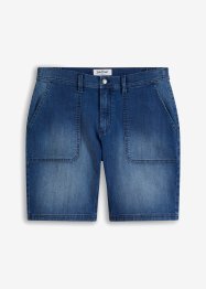 Stretchiga jeansbermudas, Loose Fit, John Baner JEANSWEAR