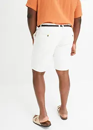 Chinobermudas med bälte, regular fit, bpc bonprix collection