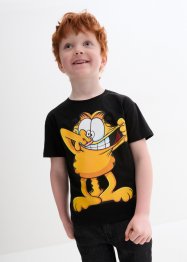 T-shirt för barn med Garfield-tryck (Gustaf) i ekologisk bomull, bpc bonprix collection