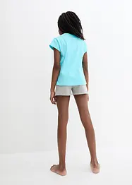 Pyjamas med shorts för barn (4 delar), bonprix