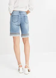 Jeansbermudas med strassapplikation, BODYFLIRT