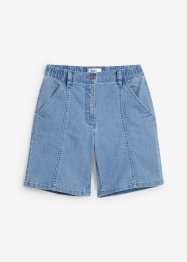 Korta jeansshorts med hög midja, bpc bonprix collection