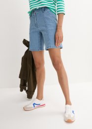 Korta jeansshorts med hög midja, bpc bonprix collection