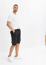 Cargobermudas med skärp, Regular Fit, bonprix