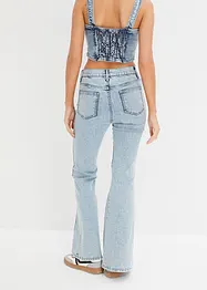 Vida jeans med hög midja, bonprix