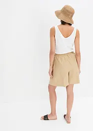 Linnebermudas, bonprix