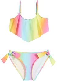 Bikini för barn i återvunnen polyamid (2 delar), bpc bonprix collection