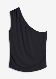 One shoulder-linne med rynk, RAINBOW