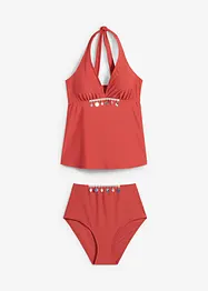 Tankini i återvunnen polyamid (2 delar), bonprix