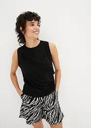 Topp med drapering, bonprix