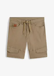 Stretchiga cargobermudas, Regular Fit, bpc bonprix collection