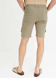 Stretchiga cargobermudas, Regular Fit, bpc bonprix collection