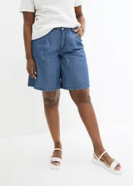 Wide Leg Jeans shorts Mid Waist, John Baner JEANSWEAR