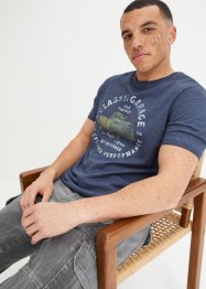 T-shirt i ekologisk bomull med vintage-look, John Baner JEANSWEAR