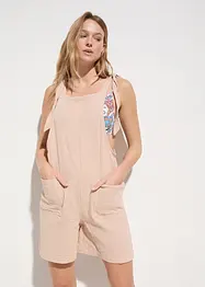 Strandjumpsuit i muslin, bonprix