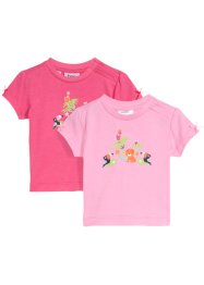 T-shirt för baby i ekologisk bomull (2-pack), bpc bonprix collection