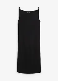 Jerseyklänning i ekologisk bomull med stretch, bonprix