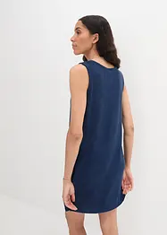 Frottéklänning i utställd modell, bonprix