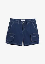 Cargo Jeans Shorts, Mid Waist, John Baner JEANSWEAR