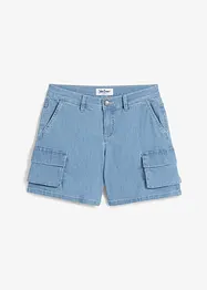 Cargo Jeans Shorts, Mid Waist, John Baner JEANSWEAR