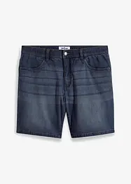 Långa jeansshorts med bekväm midja, Loose Fit, John Baner JEANSWEAR