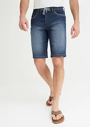 Stretchiga jeansbermudas, Regular Fit, John Baner JEANSWEAR