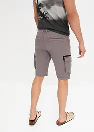 Stretchiga cargobermudas, Regular Fit, bonprix