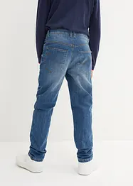 Fodrade jeans för pojkar, smal passform, bonprix