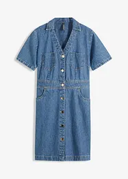 Miniklänning i denim, bonprix