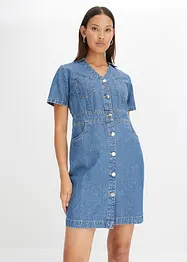 Miniklänning i denim, bonprix