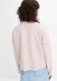 Sweatshirt med tryck i used-look, bonprix