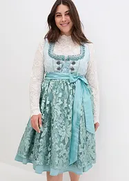 Dirndl med paljettförkläde (2 delar), bonprix