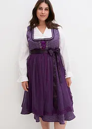 Dirndl med pärlor (2 delar), bonprix