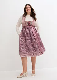 Dirndl med paljettförkläde, bonprix