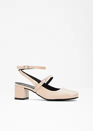 Pumps med remmar, bonprix