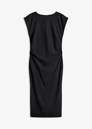 Jerseyklänning i bomull med stretch, bonprix