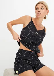 Pyjamas med spets, bonprix