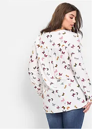 Blus av mjuk viskos, bonprix