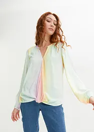 Blus av viskos med mjukt fall, bonprix