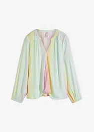 Blus av viskos med mjukt fall, bonprix