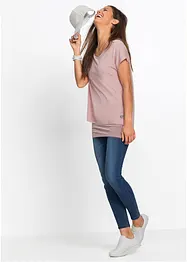 Lång topp i 2 i 1-stil, bonprix
