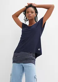 Lång topp i 2 i 1-stil, bonprix