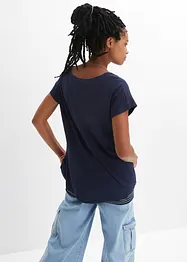 Lång topp i 2 i 1-stil, bonprix