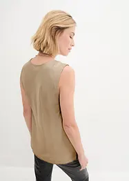 Bluslinne i följsam satin, bonprix