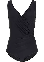 Baddräkt med omlottlook och medelhög formande effekt, bonprix