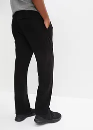 Stretchig dra på-byxa med raka ben, Relaxed Fit, bonprix