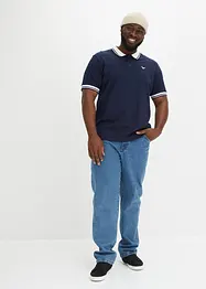 Pikétröja med kort ärm, ekologisk bomull, bonprix