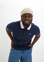 Pikétröja med kort ärm, ekologisk bomull, bonprix