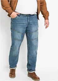 Regular Fit Jeans i tjock denim, Straight, bonprix