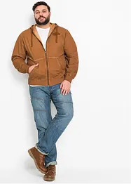 Regular Fit Jeans i tjock denim, Straight, bonprix